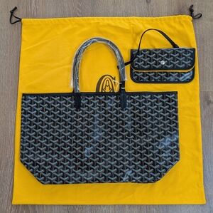 Goyard Black Saint Louis PM Tote